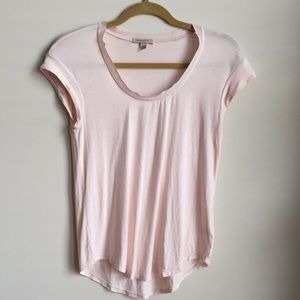 Anthropologie tee in light pink